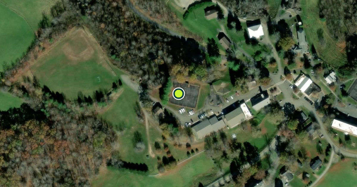 Satellite view of Grayson County Pickleball Courts