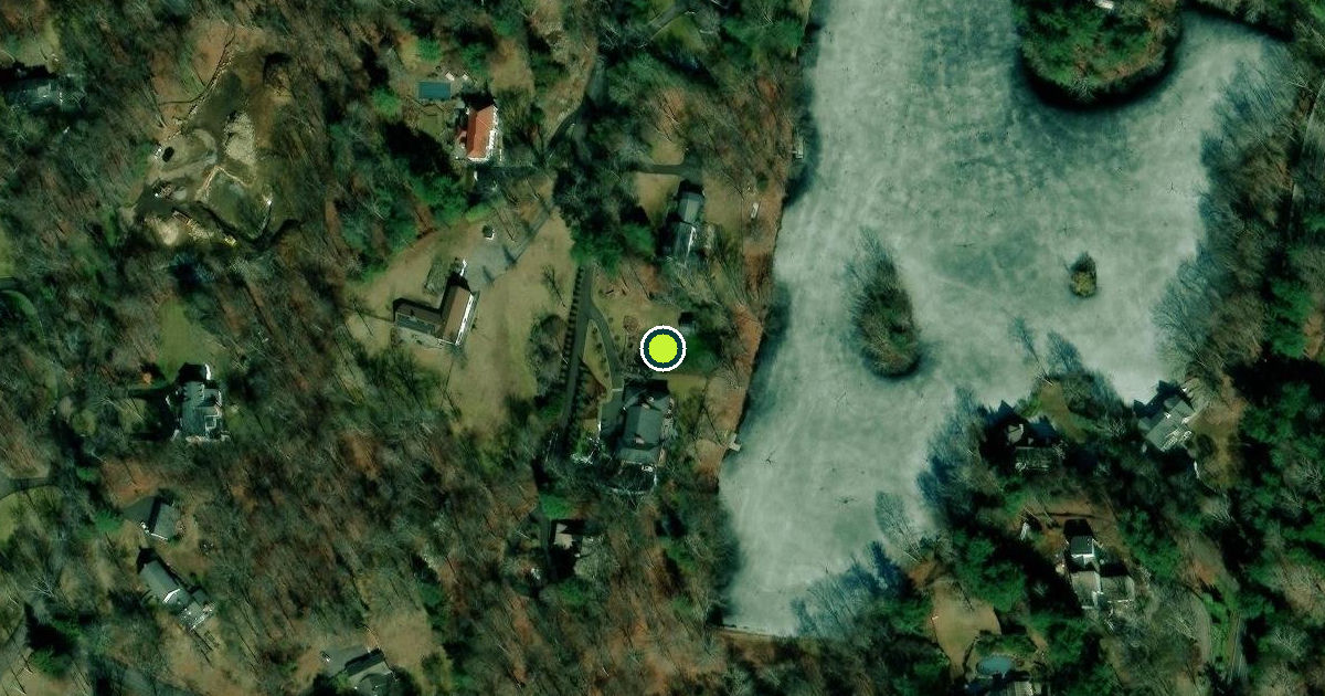 Satellite view of Greenwich Pickleball Courts