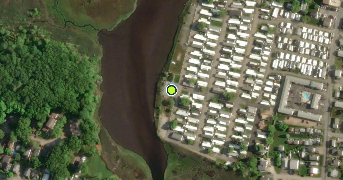 Satellite view of Hampton Pickleball Courts