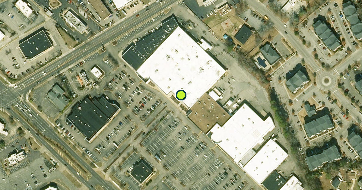 Satellite view of Hampton Roads Pickleball Club