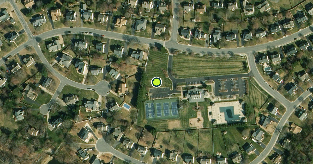 Satellite view of Hanover County Pickleball Courts