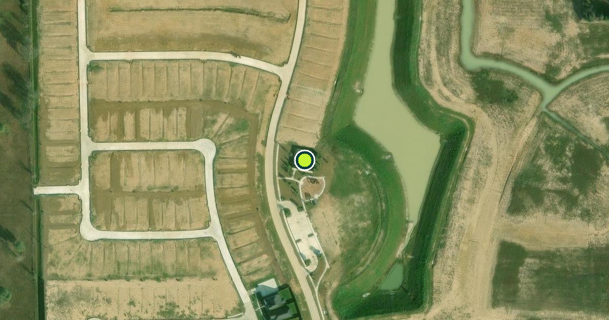 Satellite view of Harris County Pickleball Courts