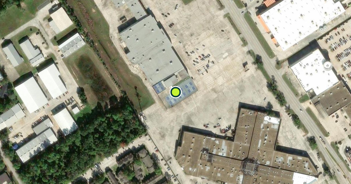 Satellite view of Harris County Pickleball Courts