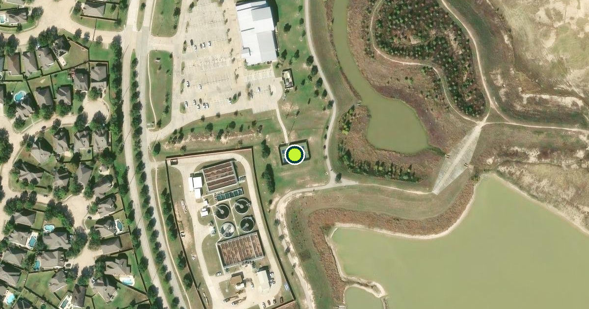 Satellite view of Harris County Pickleball Courts