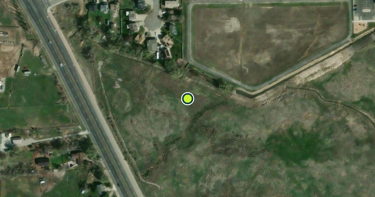 Satellite view of Harrisville Pickleball Courts