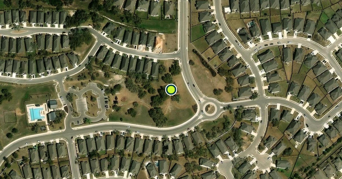 Satellite view of Hays County Pickleball Courts