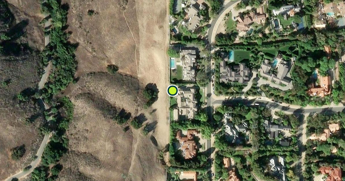 Satellite view of Hidden Hills Pickleball Courts