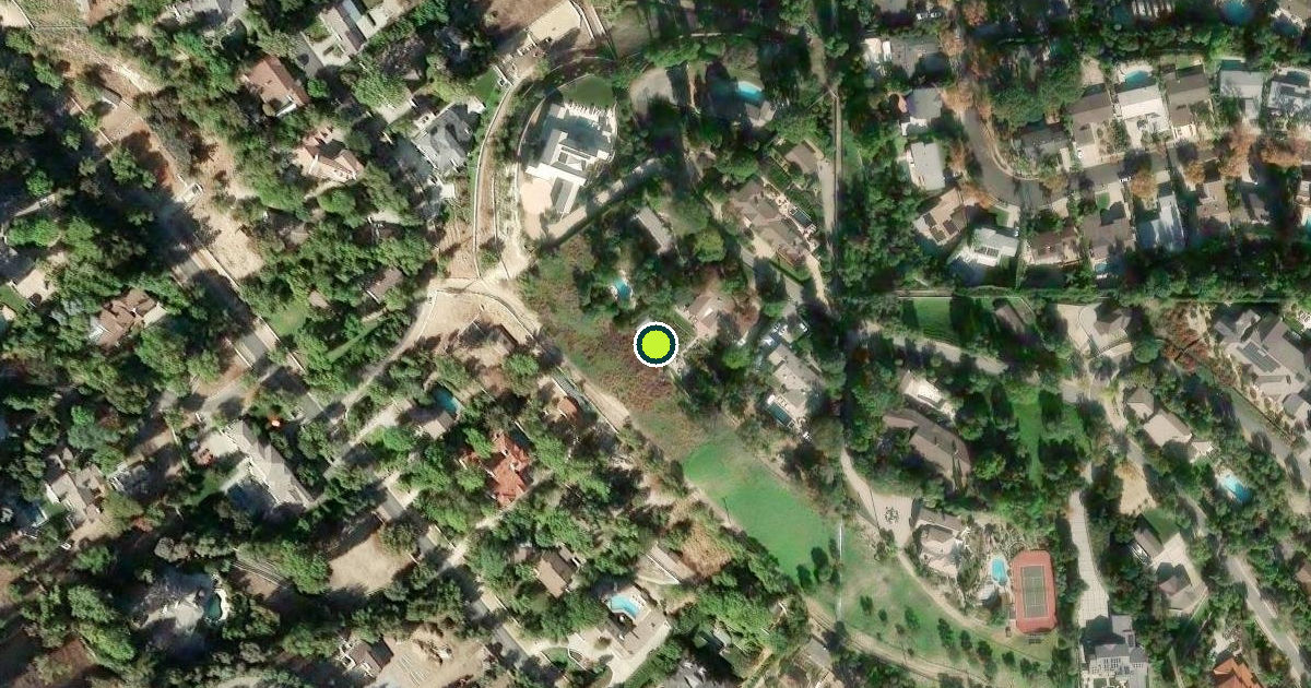 Satellite view of Hidden Hills Pickleball Courts