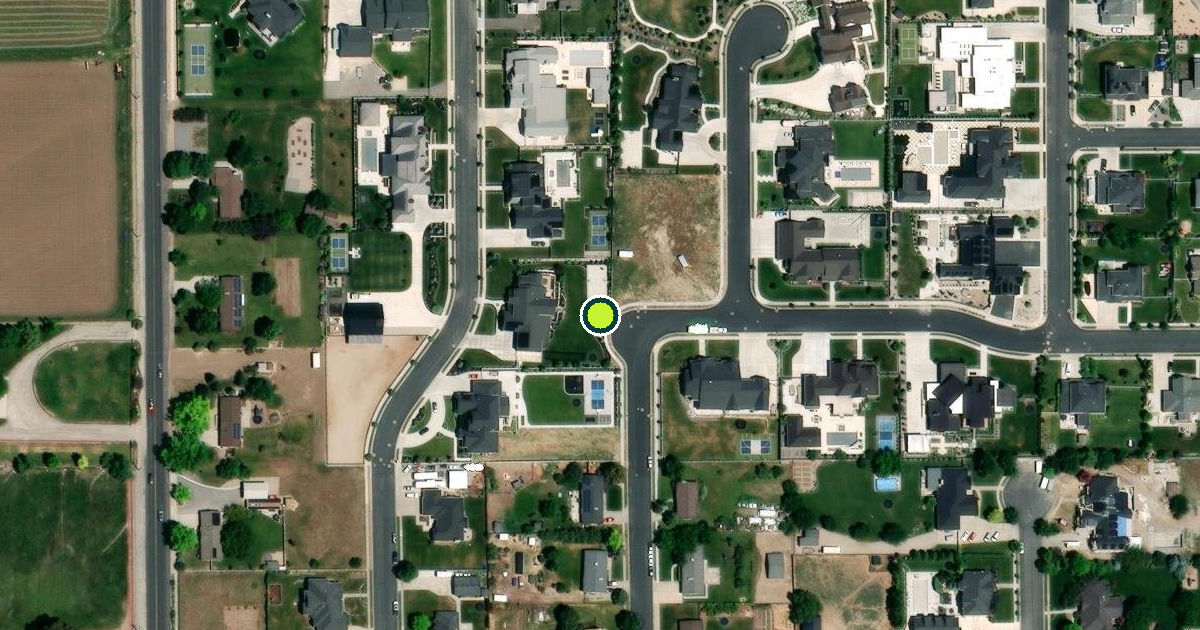 Satellite view of Highland Pickleball Courts