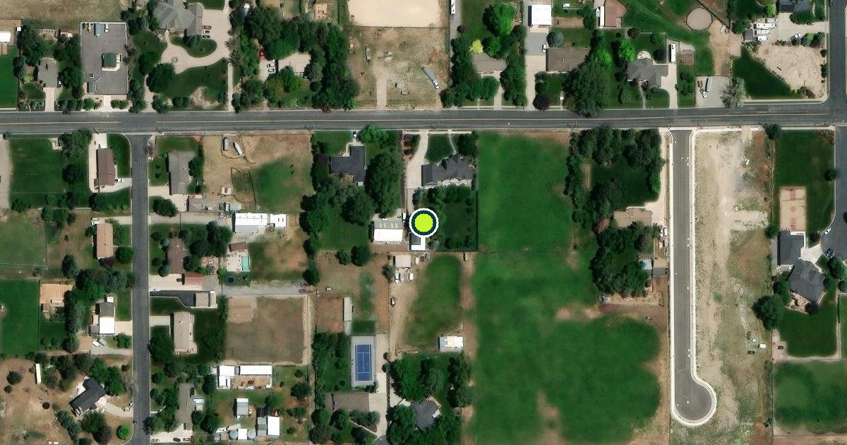 Satellite view of Highland Pickleball Courts