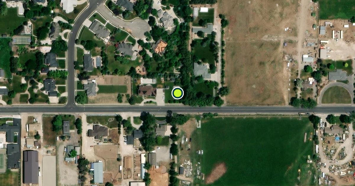Satellite view of Highland Pickleball Courts