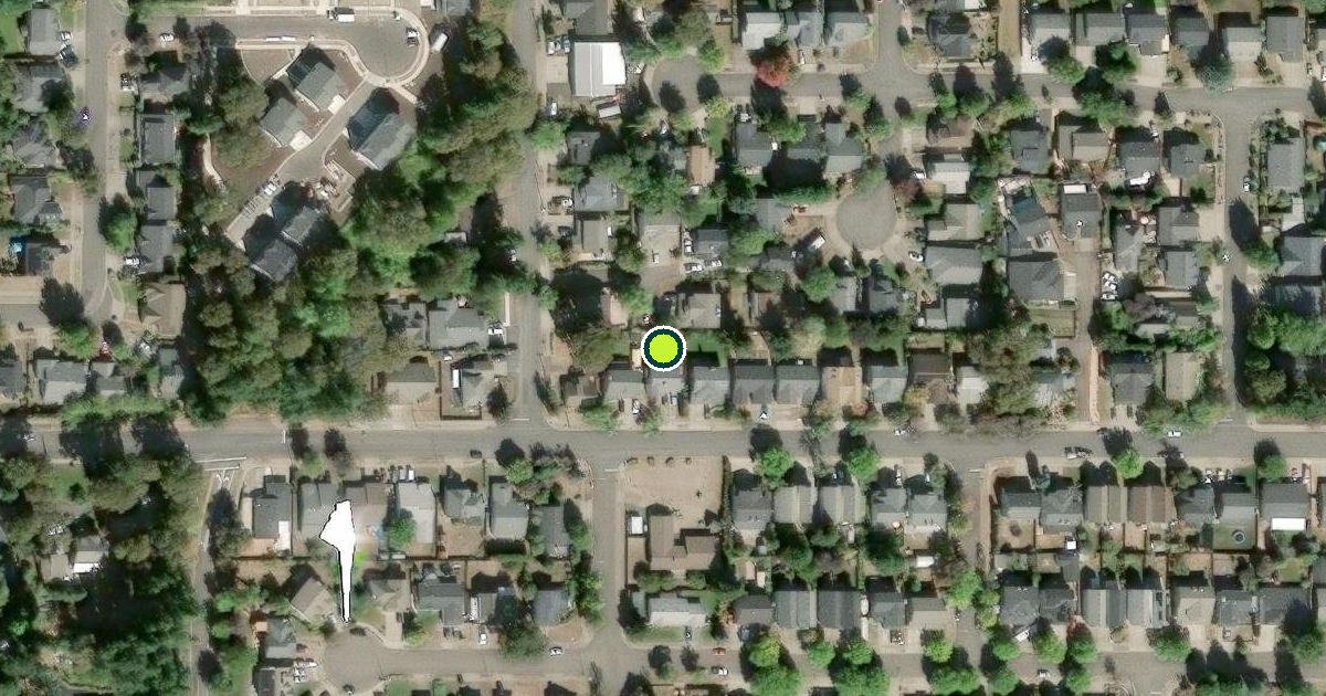 Satellite view of Hillsboro Pickleball Courts