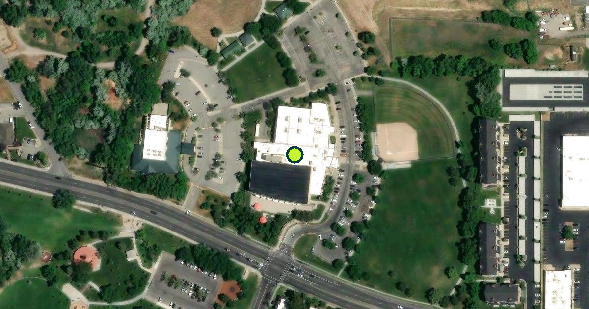 Satellite view of Holladay Lions Recreation Center