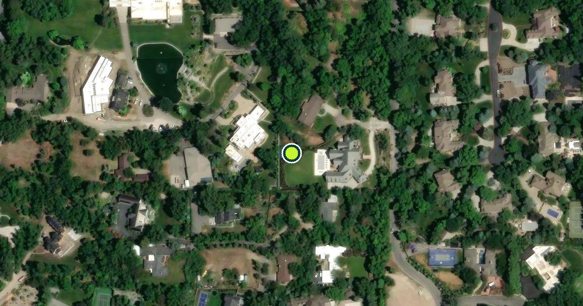 Satellite view of Holladay Pickleball Courts