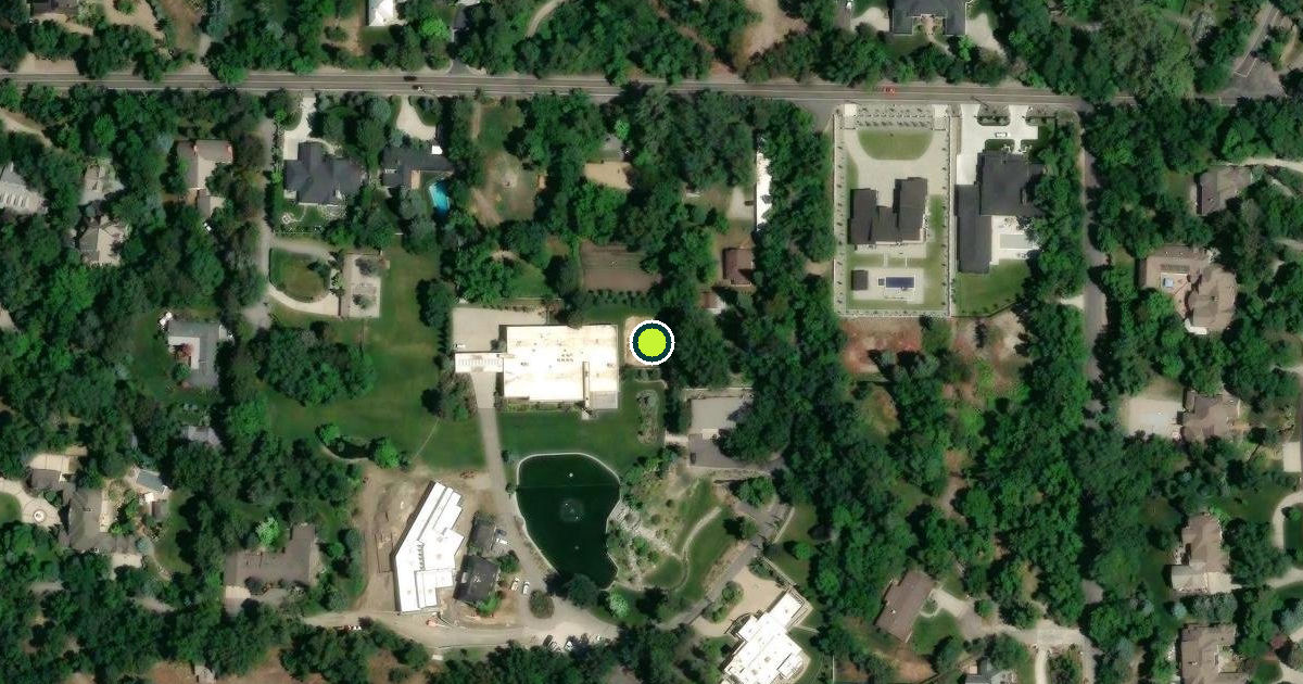 Satellite view of Holladay Pickleball Courts