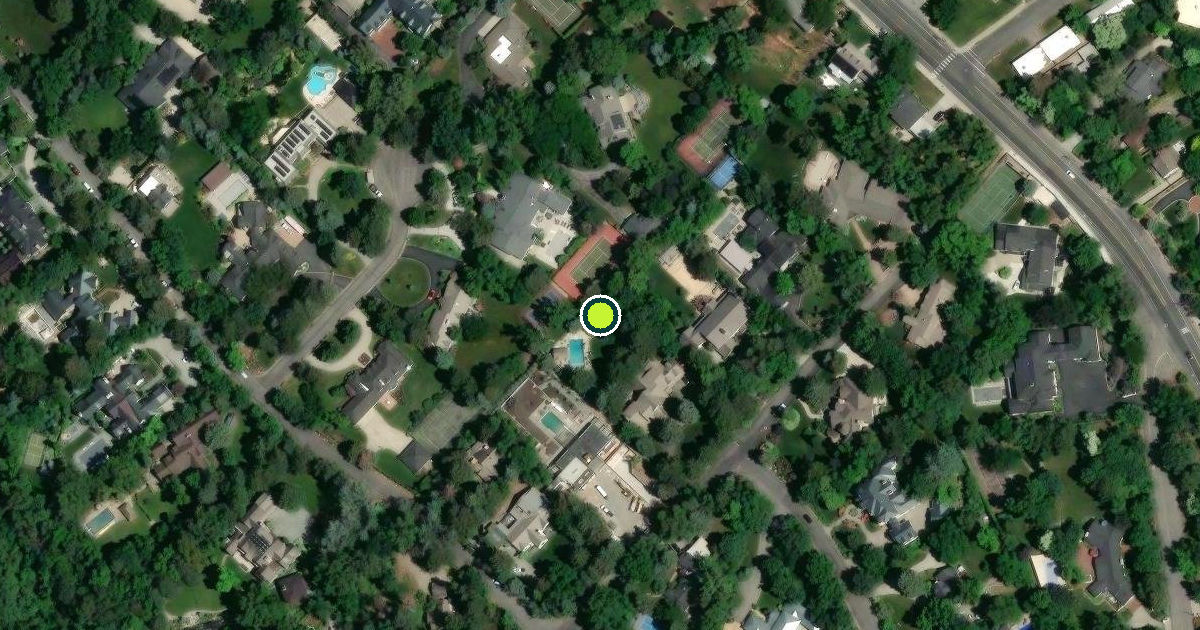 Satellite view of Holladay Pickleball Courts