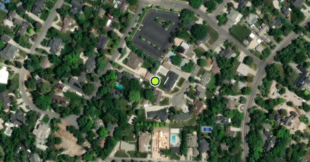 Satellite view of Holladay Pickleball Courts