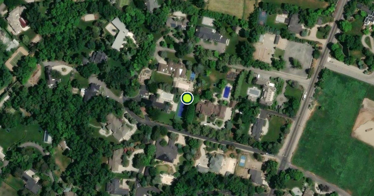 Satellite view of Holladay Pickleball Courts