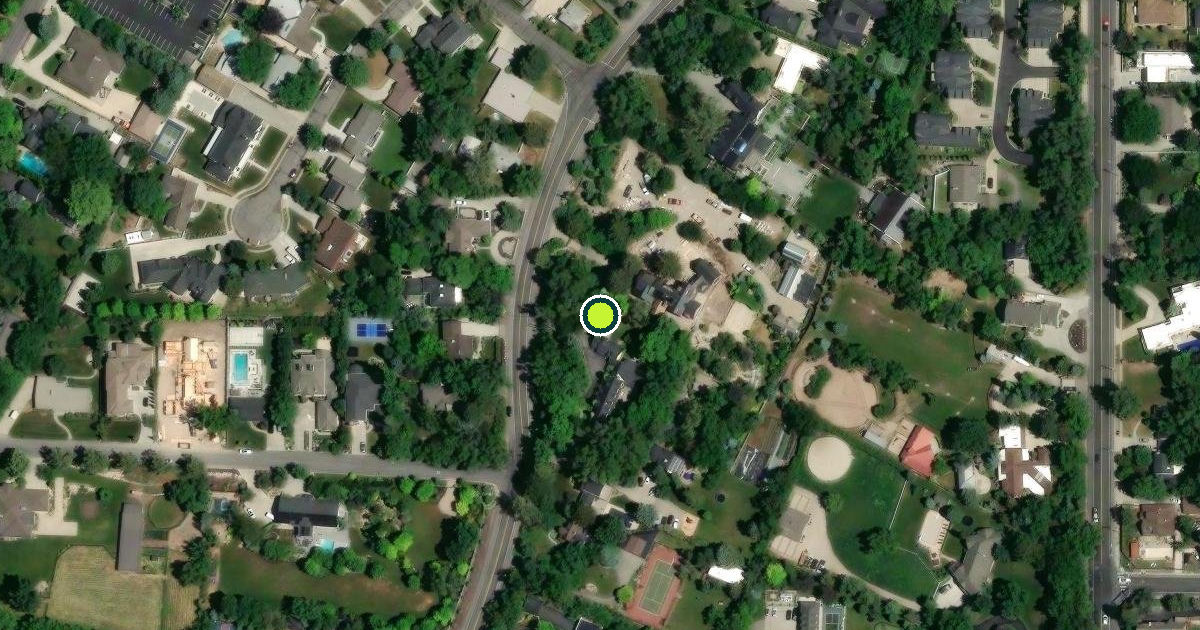 Satellite view of Holladay Pickleball Courts