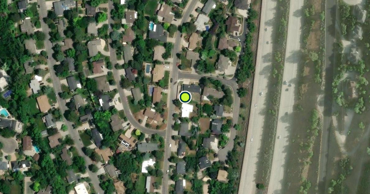 Satellite view of Holladay Pickleball Courts
