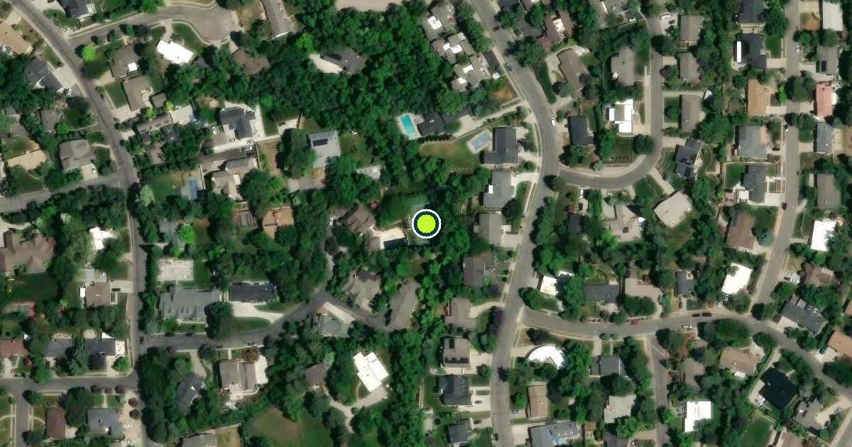 Satellite view of Holladay Pickleball Courts