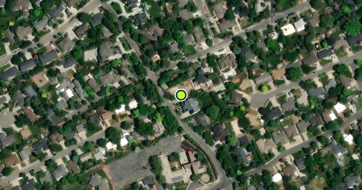 Satellite view of Holladay Pickleball Courts