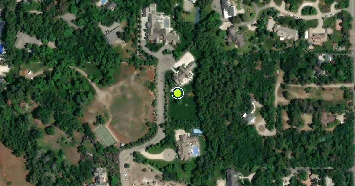 Satellite view of Holladay Pickleball Courts