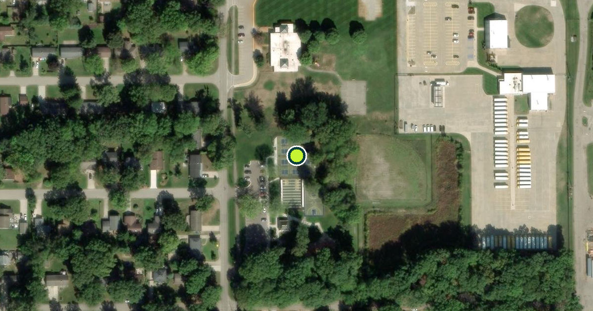 Satellite view of Holland Charter Township Pickleball Courts