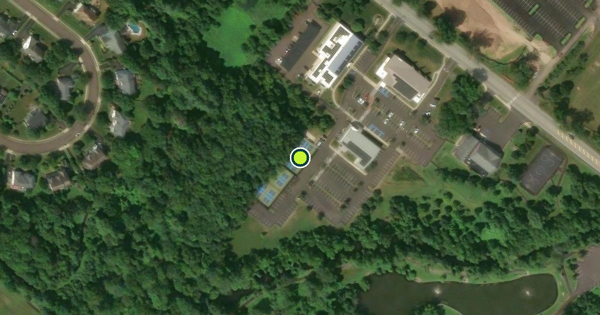 Satellite view of Horsham Township Pickleball Courts