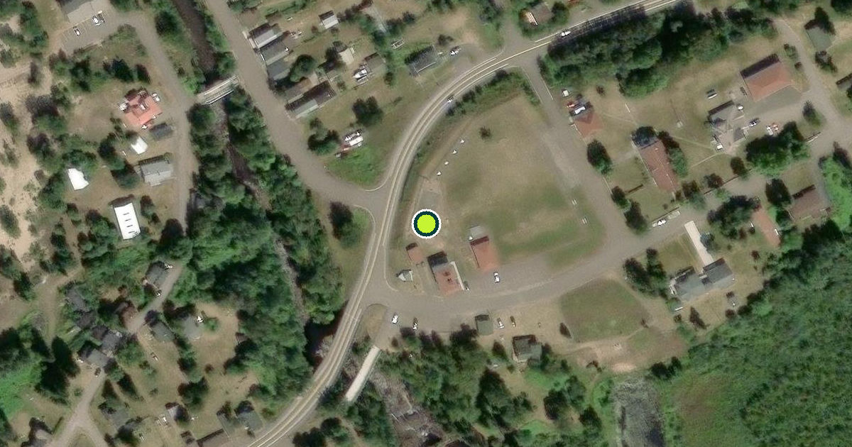 Satellite view of Houghton Township Pickleball Courts