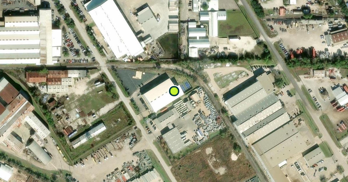 Satellite view of Houston Pickleball Center