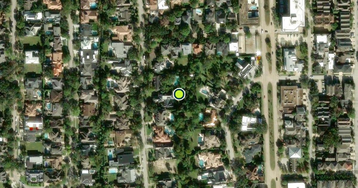 Satellite view of Houston Pickleball Courts
