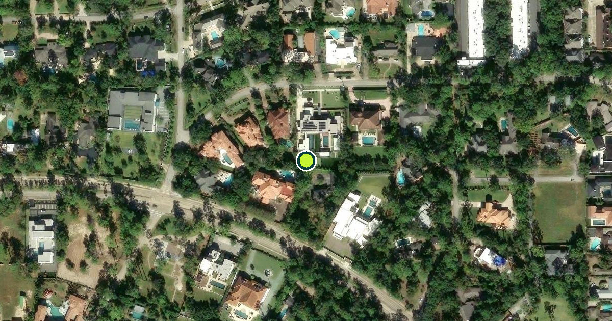Satellite view of Houston Pickleball Courts