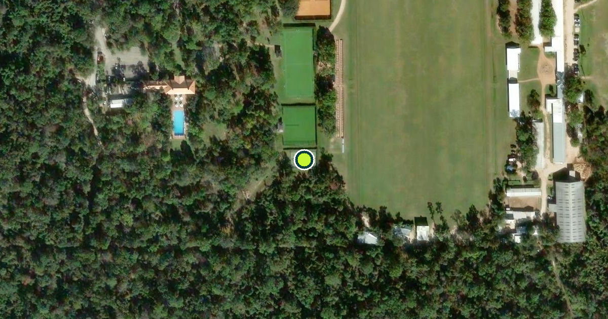 Satellite view of Houston Pickleball Courts
