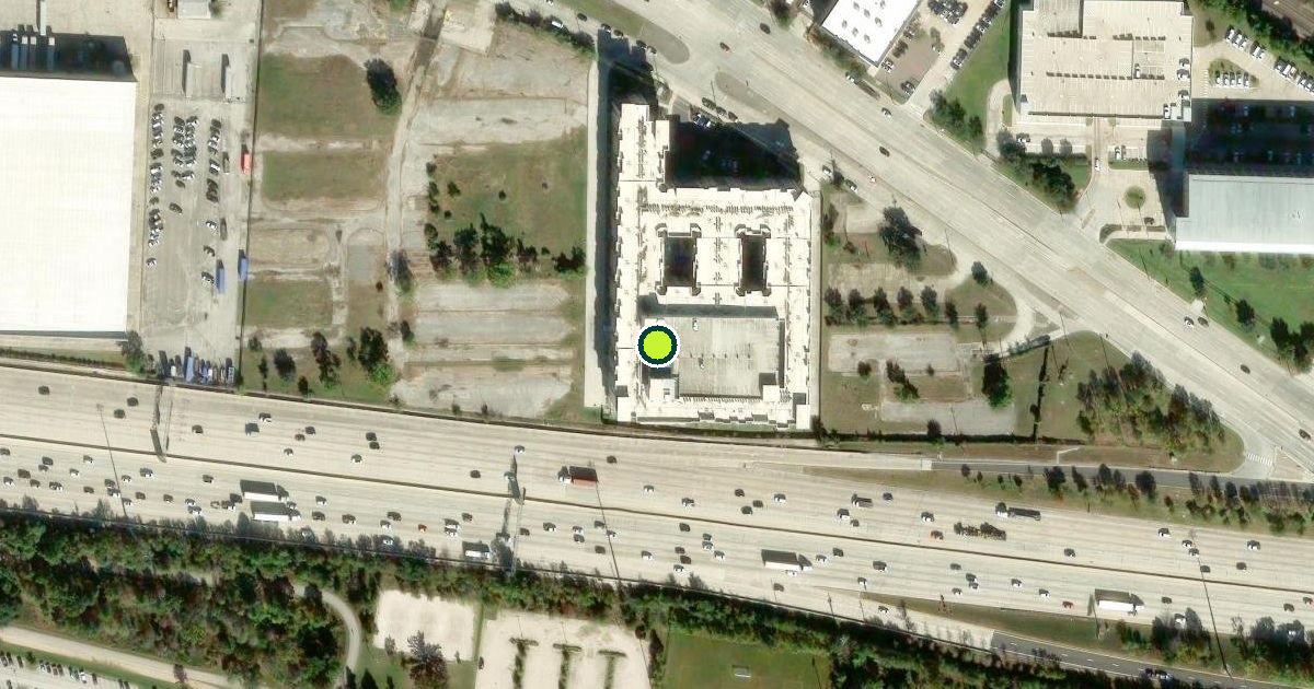 Satellite view of Houston Pickleball Courts