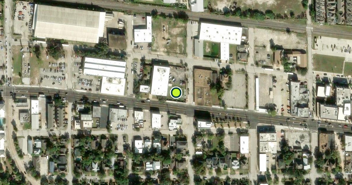Satellite view of Houston Pickleball Courts