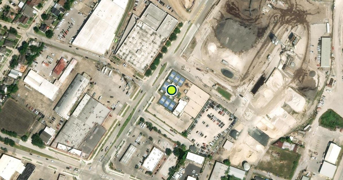 Satellite view of Houston Pickleball Courts