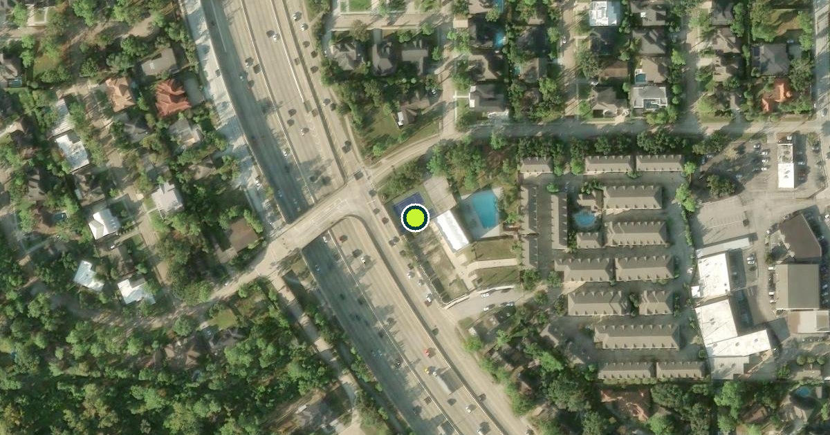 Satellite view of Houston Pickleball Courts