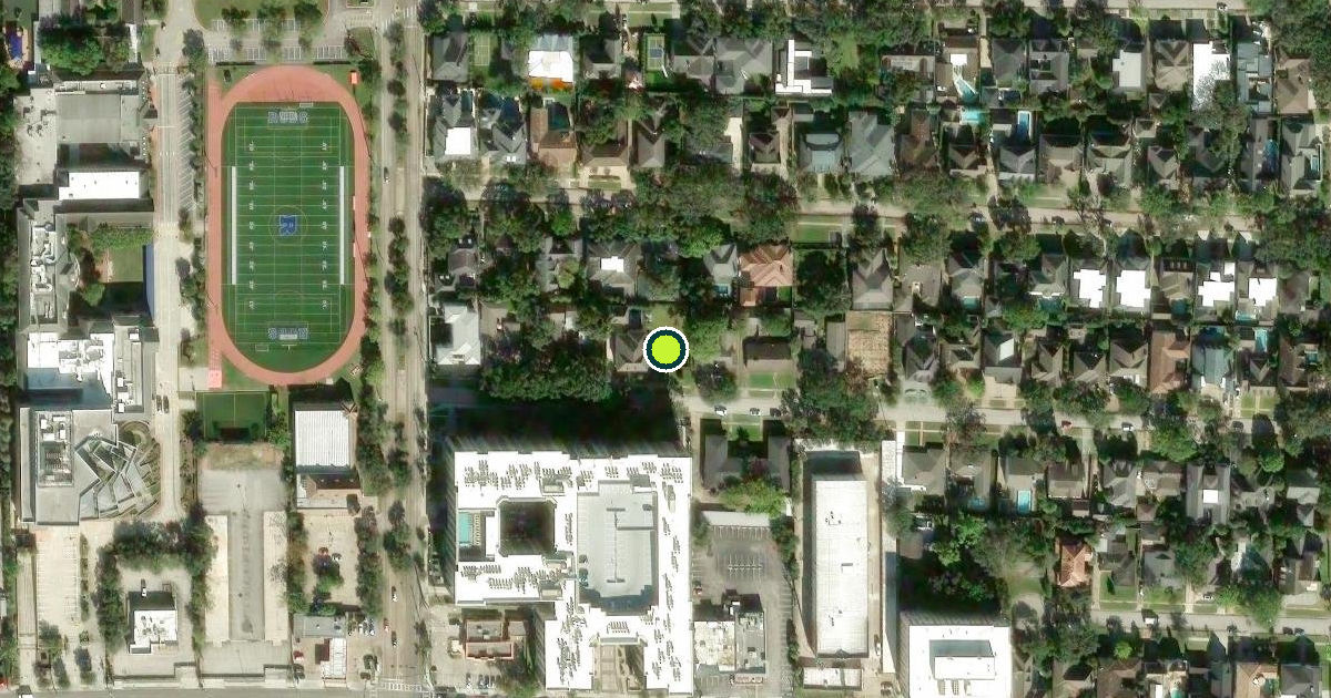 Satellite view of Houston Pickleball Courts