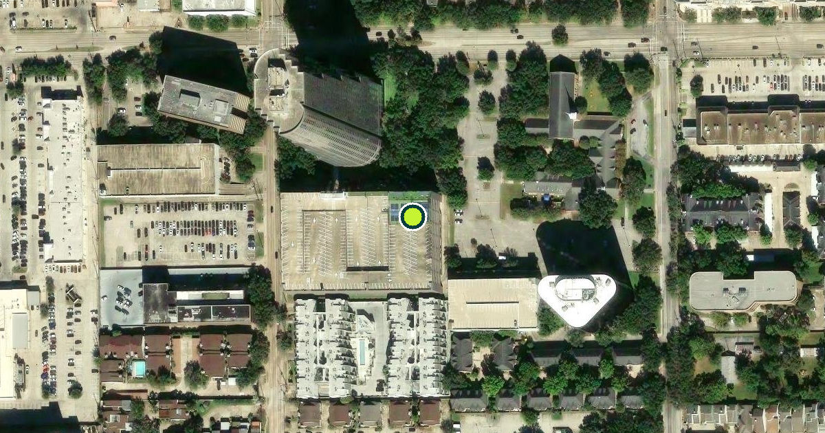 Satellite view of Houston Pickleball Courts