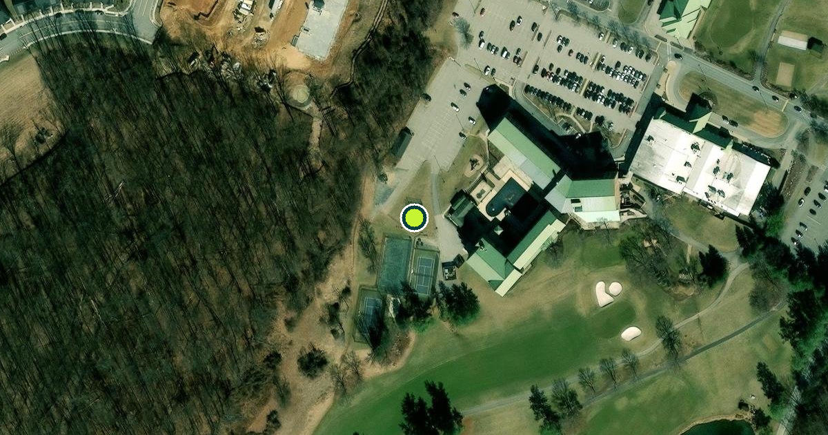Satellite view of Howard County Pickleball Courts