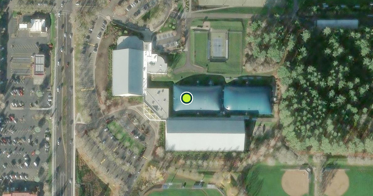 Satellite view of Howard M. Terpenning Recreation Complex Pickleball Courts