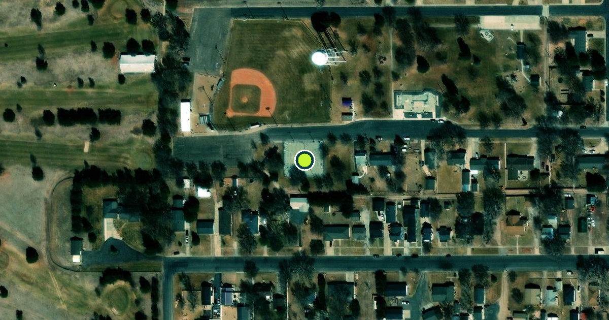 Satellite view of Imperial Pickleball Courts