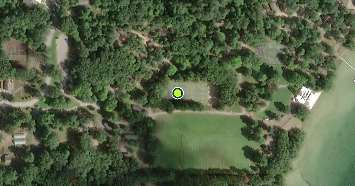 Satellite view of Interlochen Center for the Arts Pickleball Courts