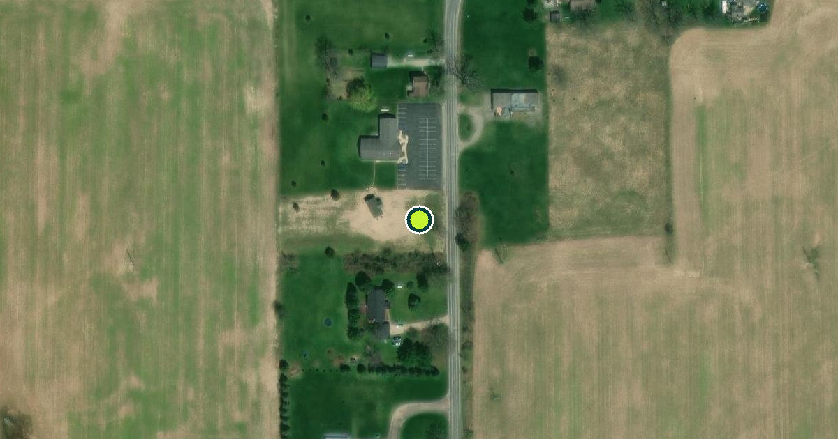 Satellite view of Iosco Township Pickleball Courts