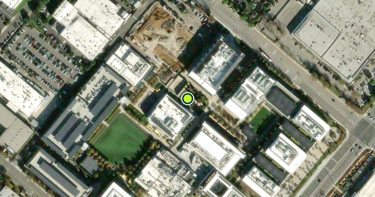 Satellite view of Irvine Pickleball Courts