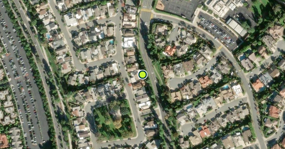 Satellite view of Irvine Pickleball Courts