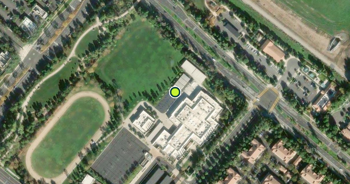 Satellite view of Irvine Pickleball Courts