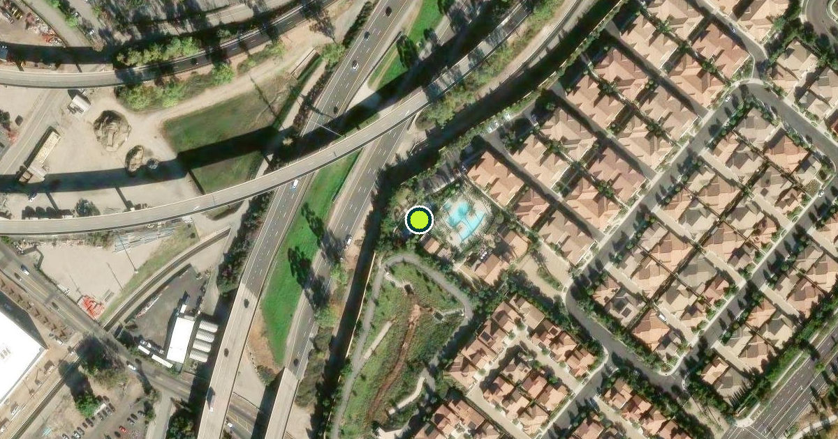 Satellite view of Irvine Pickleball Courts