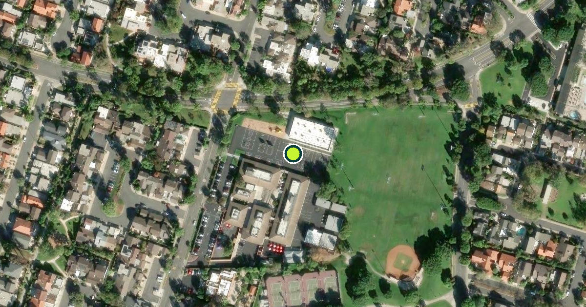 Satellite view of Irvine Pickleball Courts